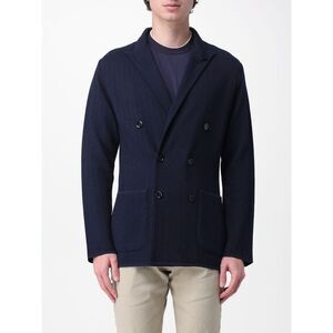 Lardini Jacket Men Blue